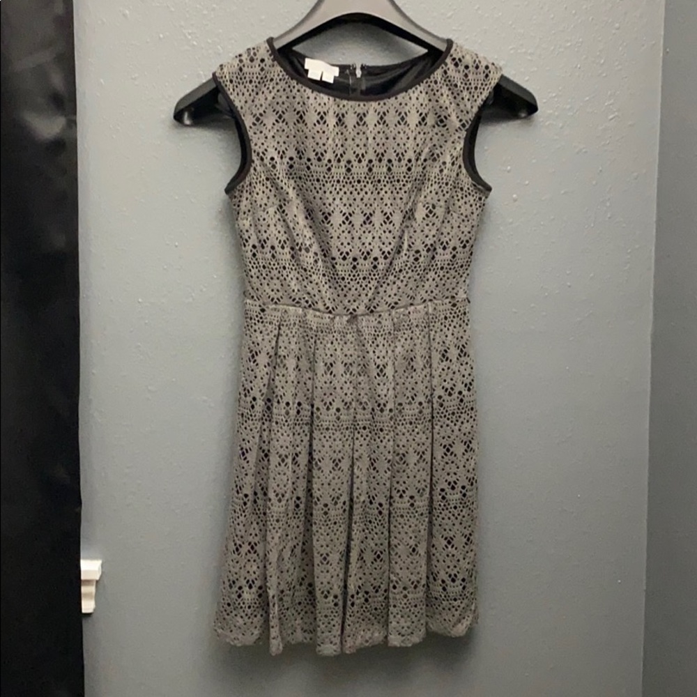 LONDON TIMES GREY DRESS